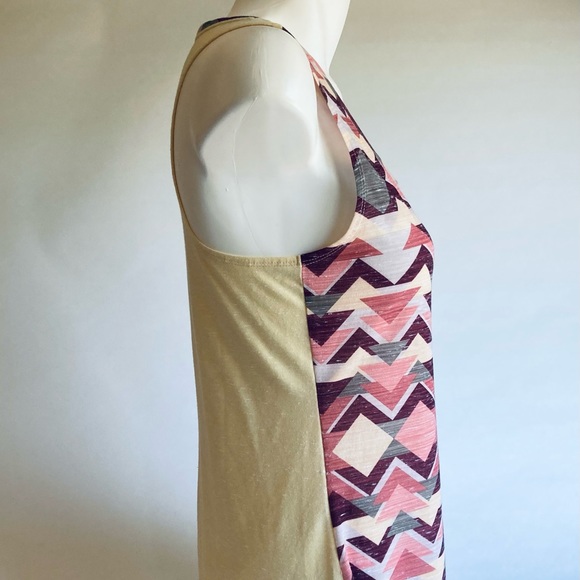 New The North Face Yellow Orange Green Polyester Sleeve Less Top size S - Picture 6 of 13